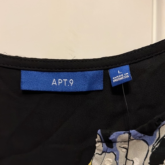 Apt.9 High Low Lined Shirt - Picture 3 of 5